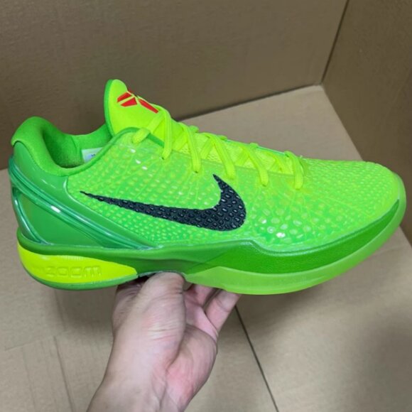 Nike Kobe 6 Grinches Protro Green - Picture 1 of 9